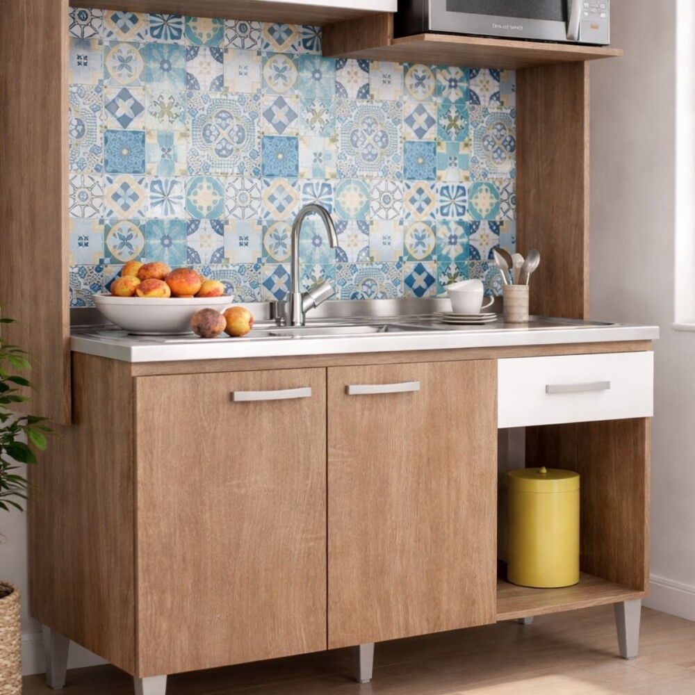 KIT DE COCINA - INTEGRADA CARVALHO BLANCO