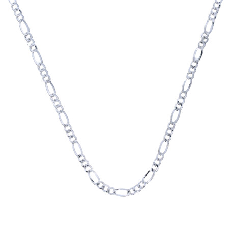 Gargantilla de plata 925, FIGARO, 50 cm. Gargantilla de plata 925, FIGARO, 50 cm.