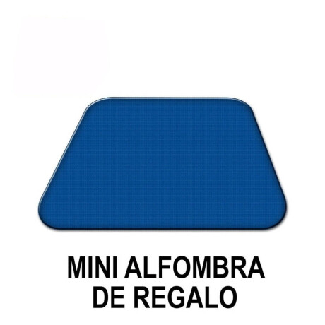 Rueda Abdominales Original + Mini Alfombra Ab Wheel Multicolor