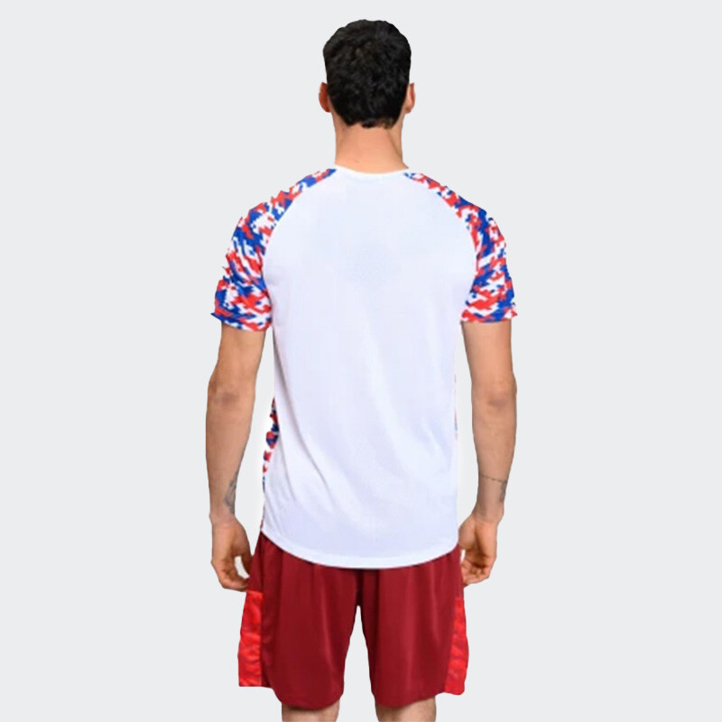 Remera Umbro Nacional Pro Training Camo Blanco