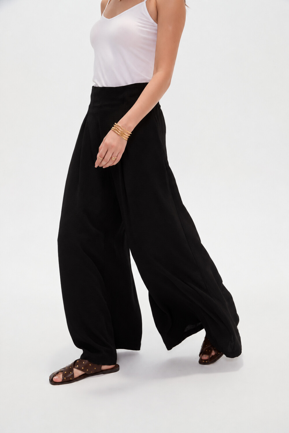 Pantalon Niri Negro