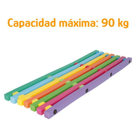 Colchón Flotador Mor Multicolor Relax Piscina Playa Max90kg Multicolor