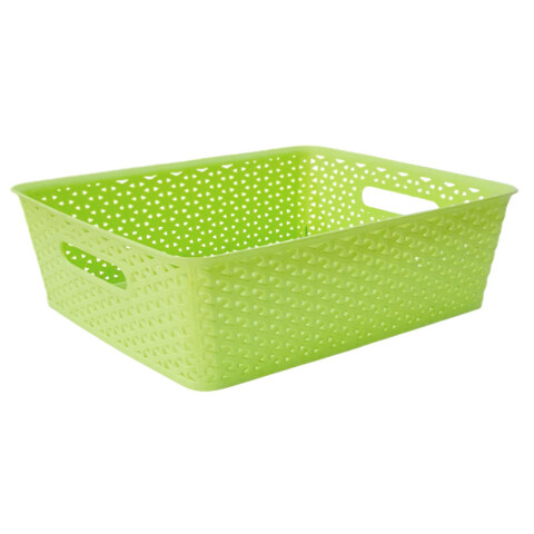 OUTLET Canasto Organizador con agarre 35.5x29.5x13.5cm Outlet Canasto Organizador Con Agarre 35.5x29.5x13.5cm