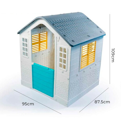 Casita Para Niños Europea Infantil 109x95x87.5 cm Dol002579