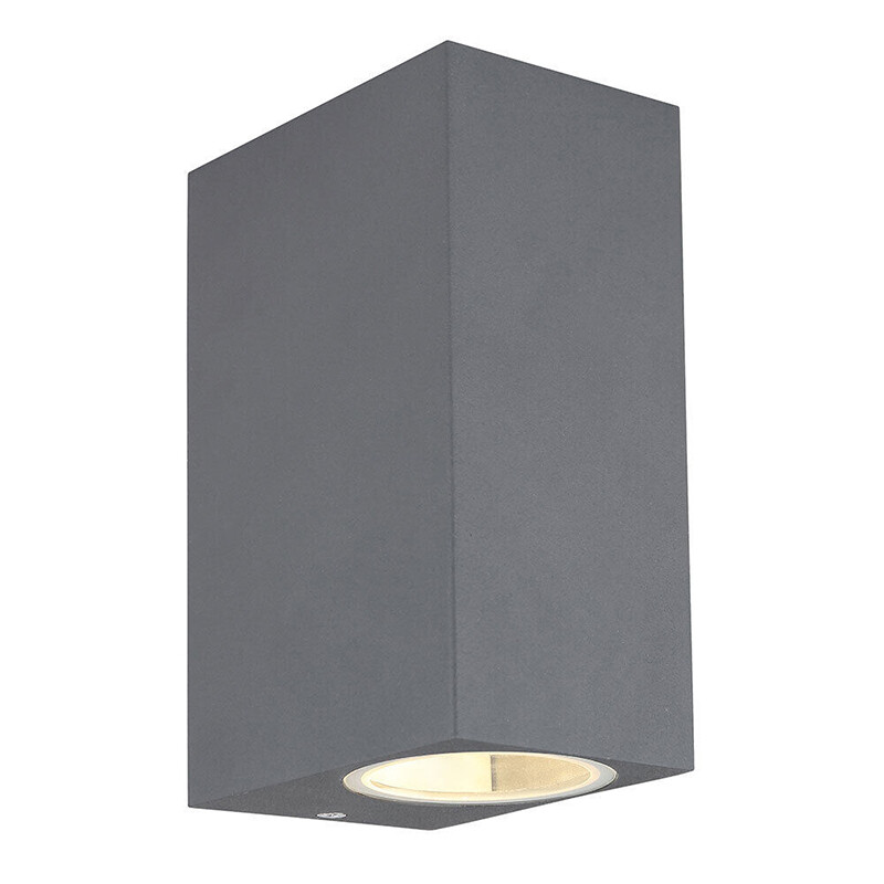 ADLAP21 Luminaria de Pared Bidireccional Minimal - Gris Grafito