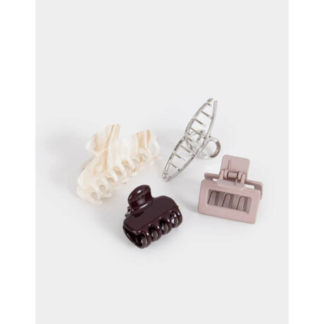 Set De Broches Combinacion Multicolor