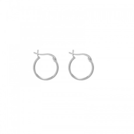 Par de aros de plata 925. Par de aros de plata 925.