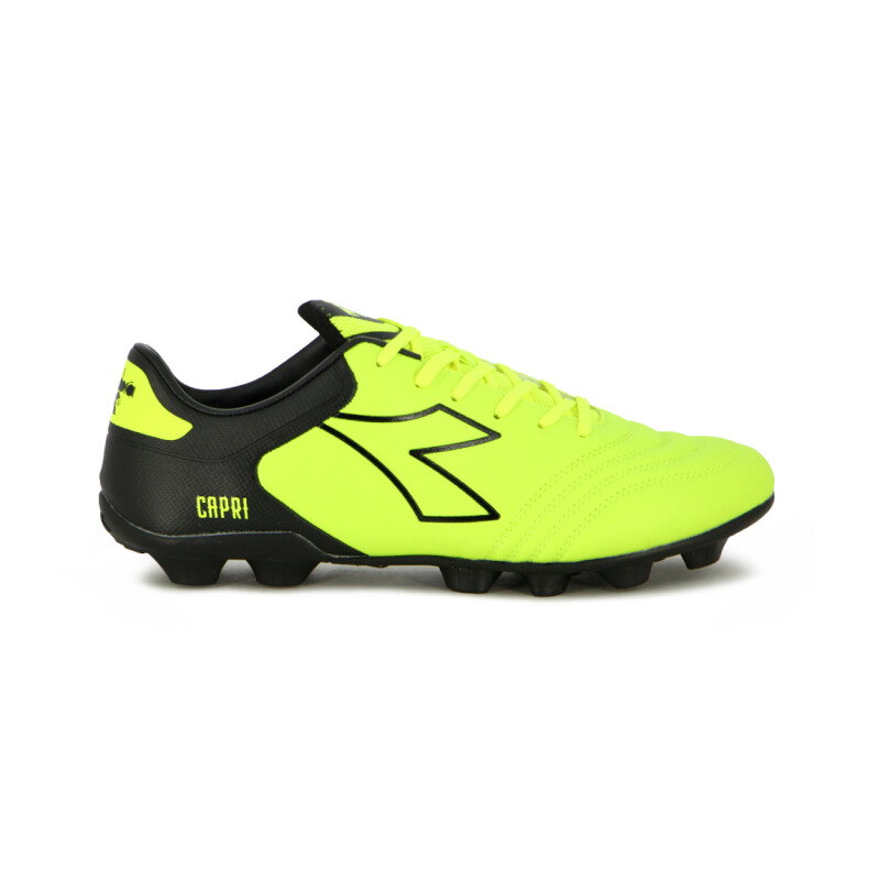 Diadora Capri Futbol Md T Amarillo Fluo-negro Amarillo Fluo-negro
