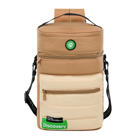 Mochila Matera Discovery Térmica Porta Termo Beige