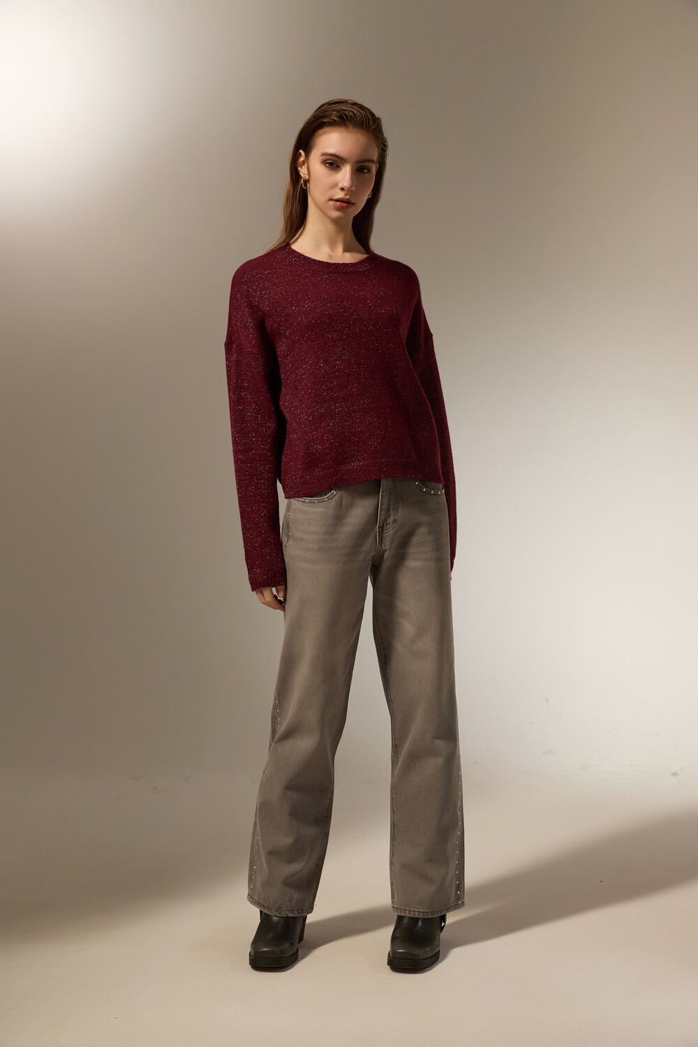 Sweater Vornal Bordeaux Claro