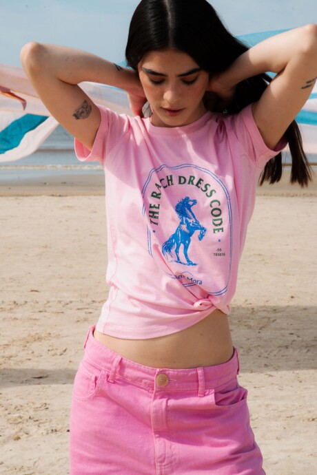 Ranch T shirt Rosa