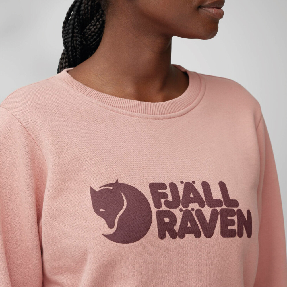 Fjallraven Logo Sweater - Mujer Mais Yellow