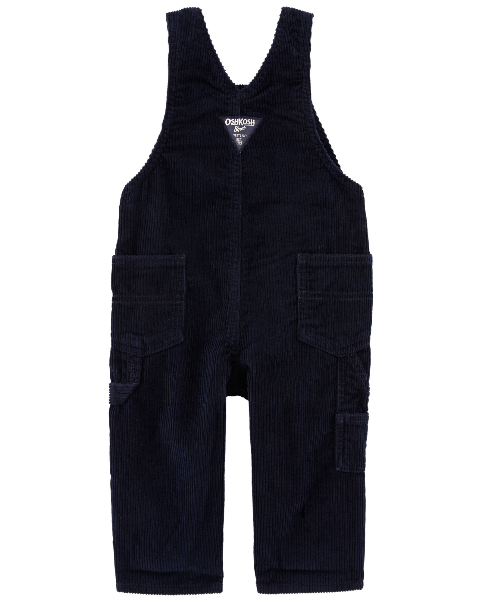 Enterito de pana, azul. Talles 3-24M Sin color