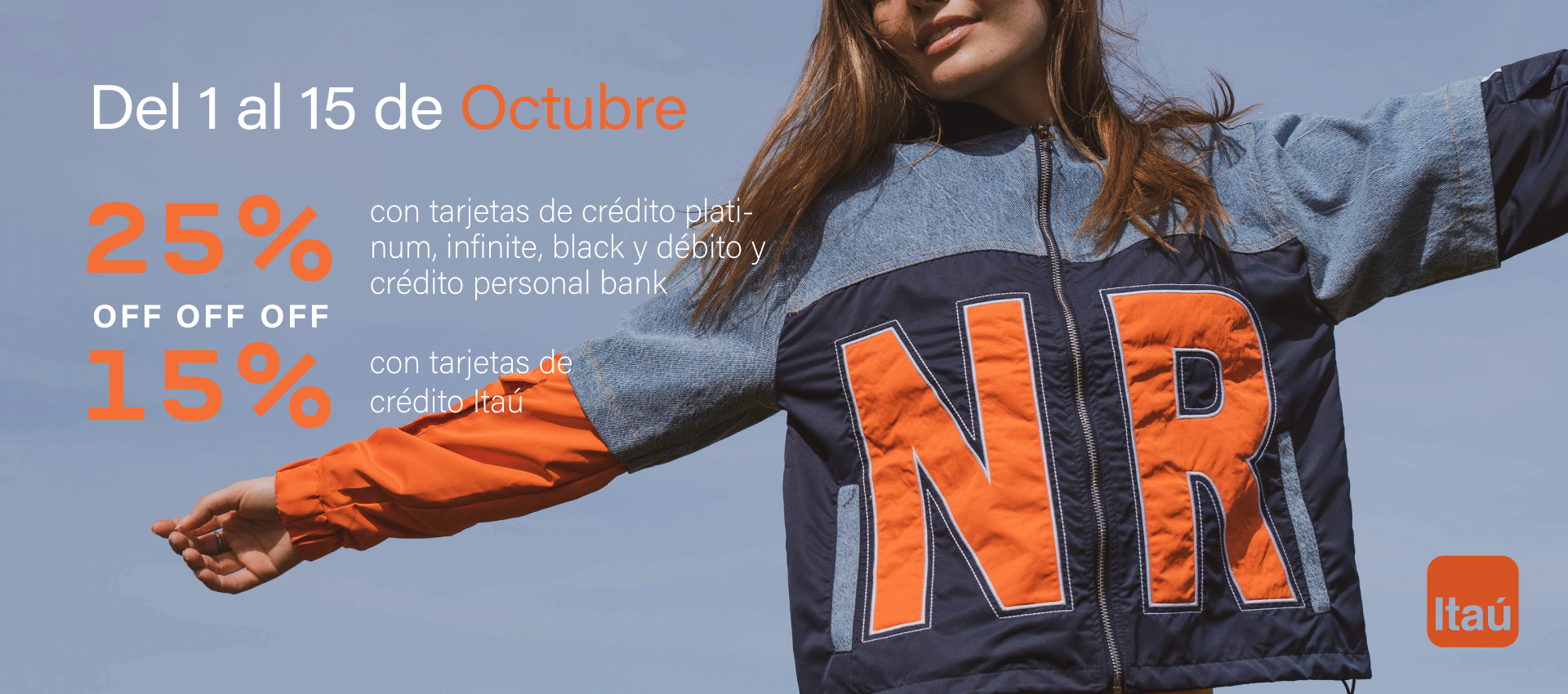 15/20 off itau octubre