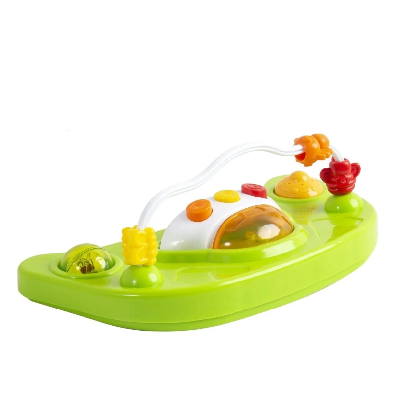 Andador ajustable Bebesit Speedy con juegos y móviles Verde
