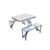 Mesa Tipo Maletín Plegable en Aluminio con 4 Bancos Arye Mesa Tipo Maletín Plegable en Aluminio con 4 Bancos Arye