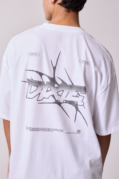 T-SHIRT LUMINI DIXIE Blanco