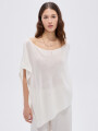 Poncho Frial Marfil / Off White