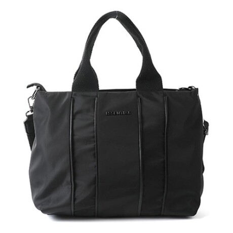 Bandolera Cartera 2 en 1 Canva Hazard en Nylon Negra