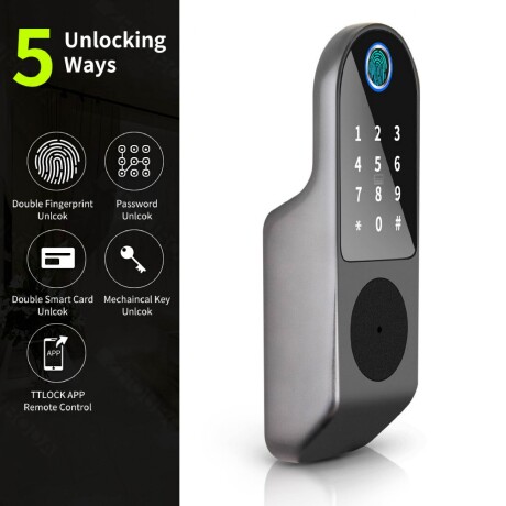 Cerradura Smart Wifi SM-EA1 con Lector de Huella 001