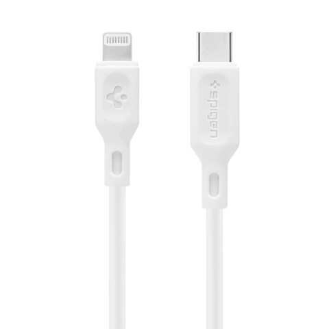 SPIGEN CABLE USB-C A LIGHTNING - BLANCO SPIGEN CABLE USB-C A LIGHTNING - BLANCO