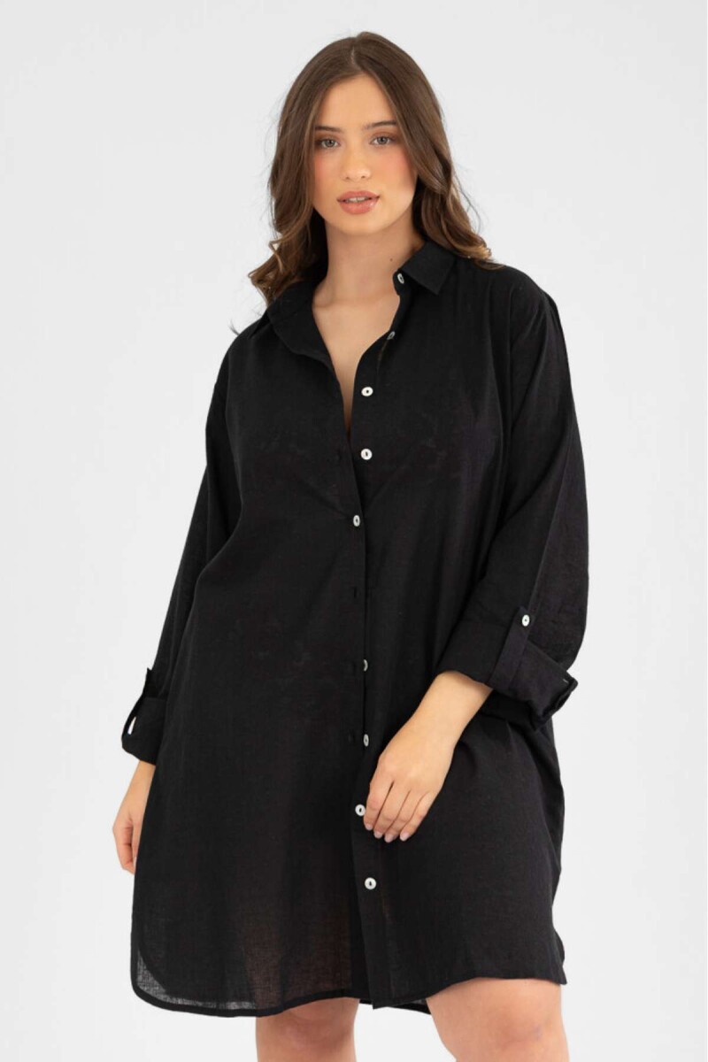 Camisola light tropic - Negro 