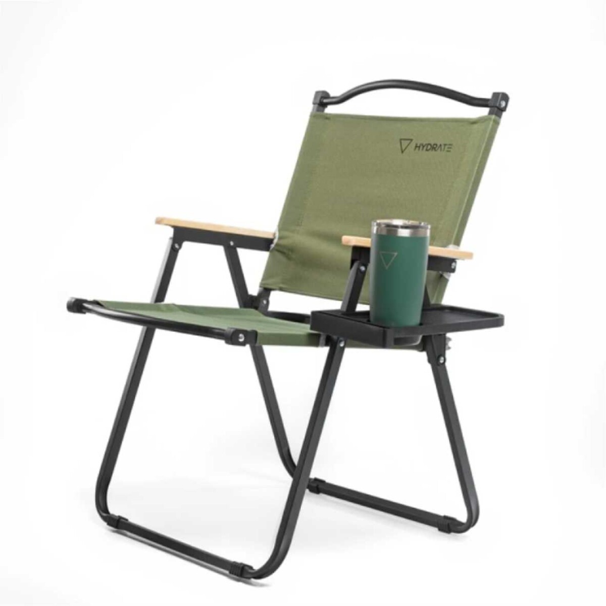 HYDRATE SILLA CAMPING CON MESA VERDE MILITAR 