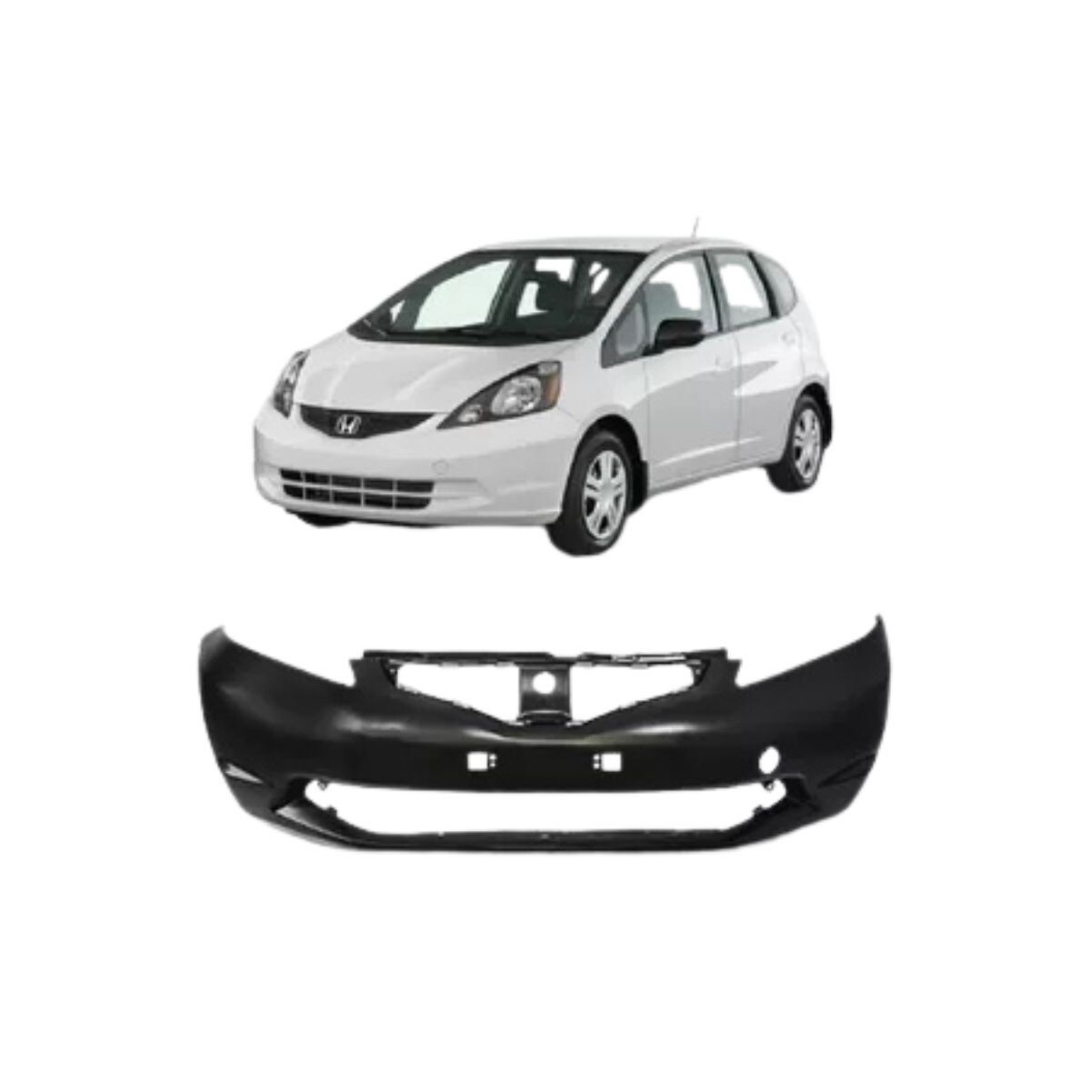 PARAGOLPE DELANTERO NEGRO LISO 