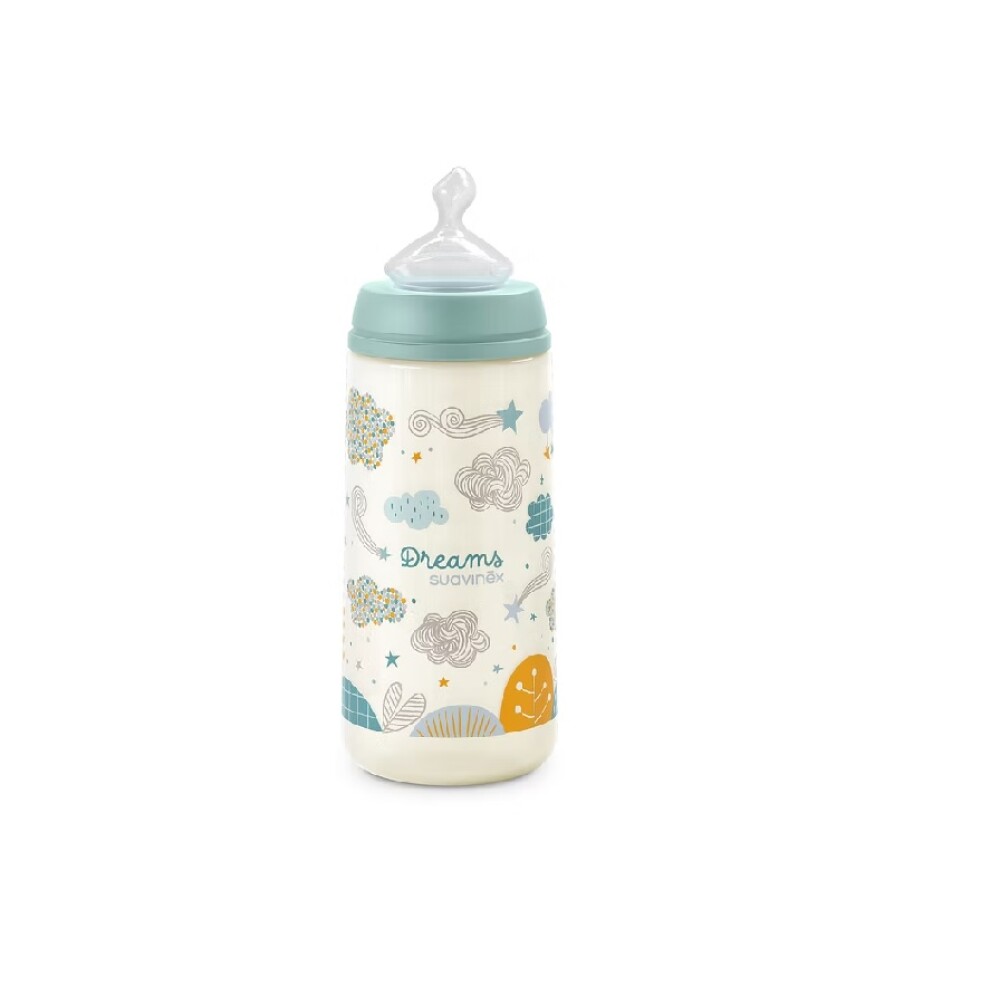 Biberon anatomico 360 ml Suavinex Dreams celeste