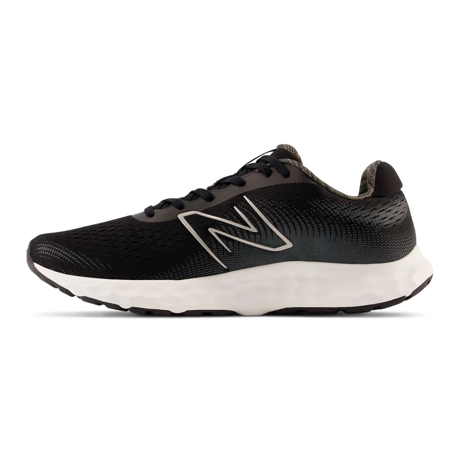 New Balance Running Hombre Negro plata Macri