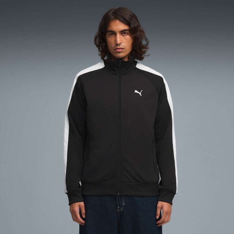 Campera Ess T7 Track de Hombre Negro