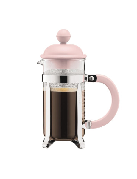 CAFETERA 350ML 3 TAZAS ROSA/CROMO CAFFETIERA BODUM CAFETERA 350ML 3 TAZAS ROSA/CROMO CAFFETIERA BODUM