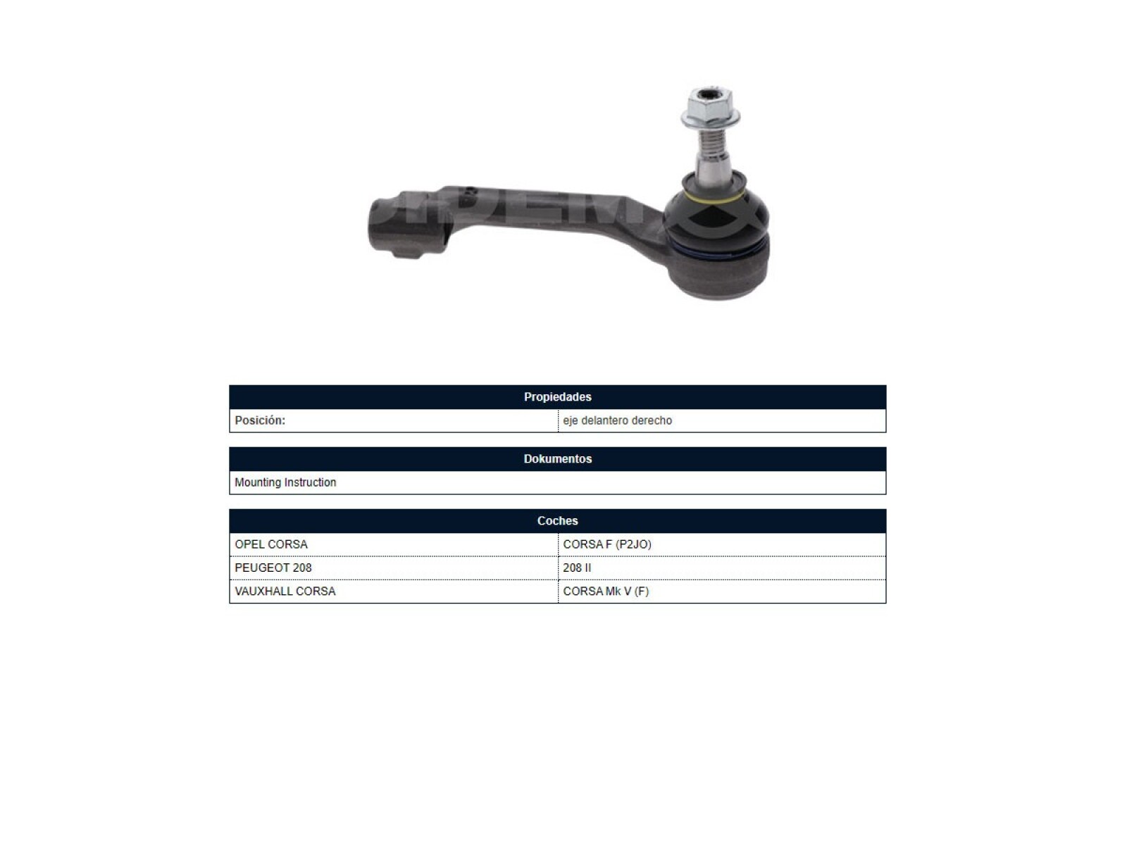 Puntero 208 21-25 Der 
