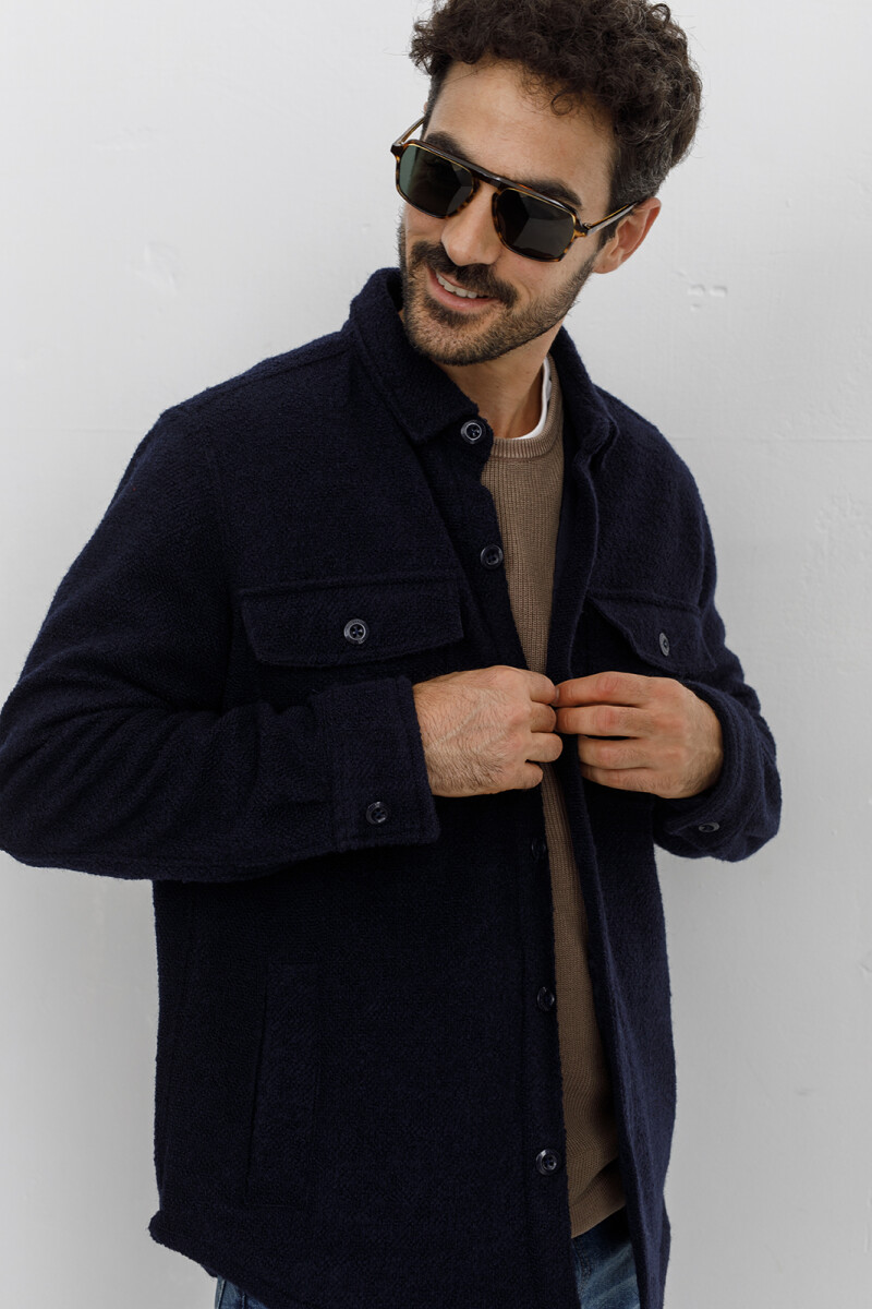 OVERSHIRT AMBERES - MARINO 