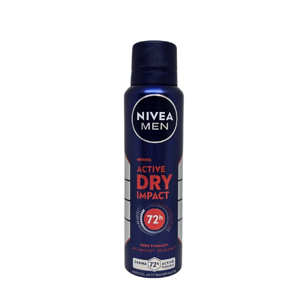 NIVEA DEO SPRAY FOR MEN DRY IMPACT FR. X única