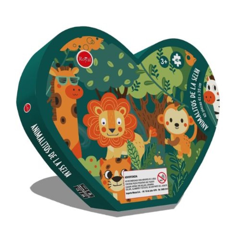 Puzzle Animales de la Selva- Royal Puzzle Animales De La Selva- Royal