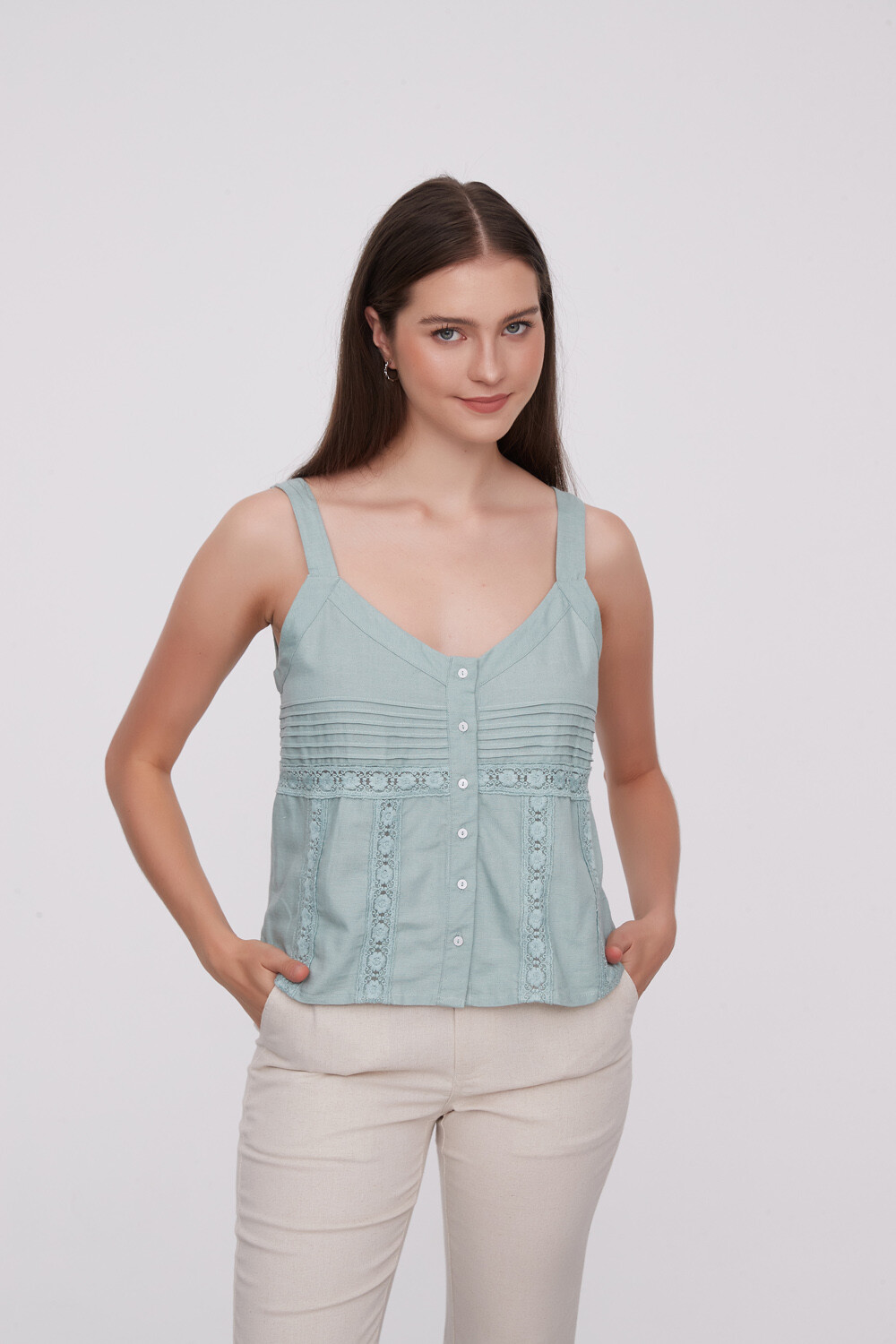 Musculosa Philie Verde Claro