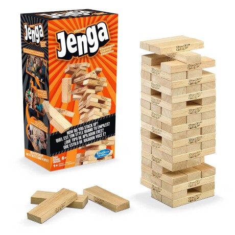 Juego Jenga Clasico A2120 Hasbro 001