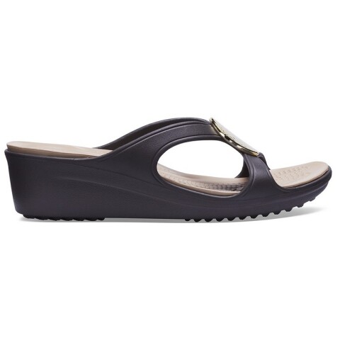 Sandalias Crocs Sanrah Marrón