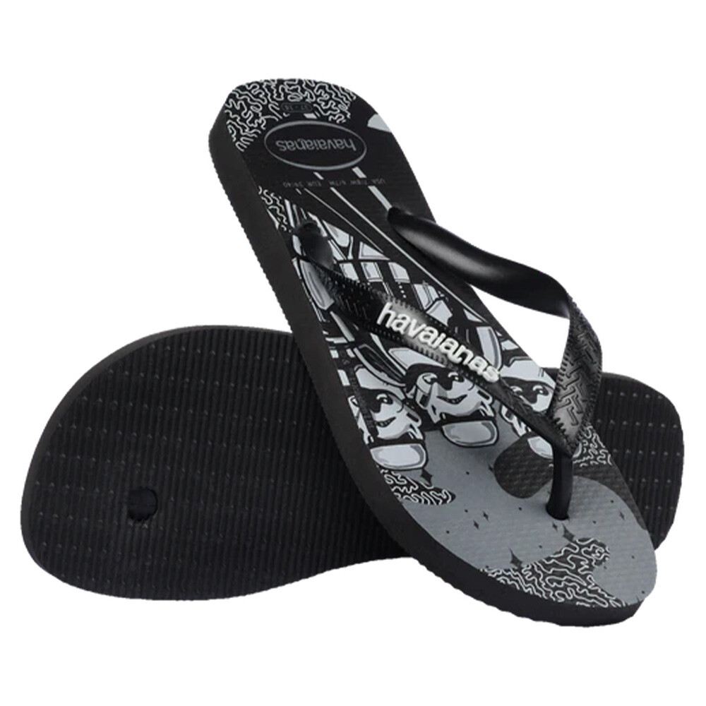 Sandalias Havaianas Star Wars Hombre Negro/Negro/Blanco