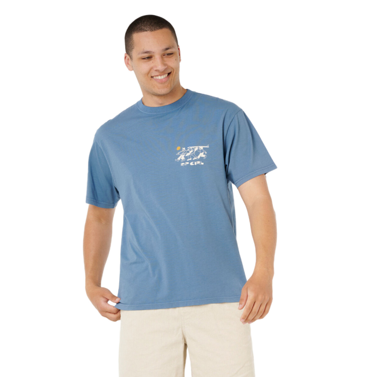 Remera Rip Curl Aots - Ty Williams Dudes - Azul 