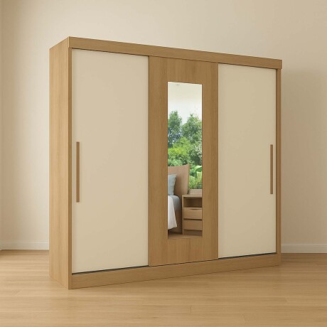 PLACARD 3 PUERTAS MDP MARRON VISION