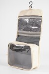 Organizador de viaje colgante beige