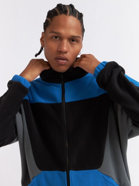 CAMPERA RULO AZUL