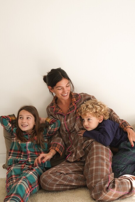 Sleepwalker Pijama Woman Chocolate / Camel