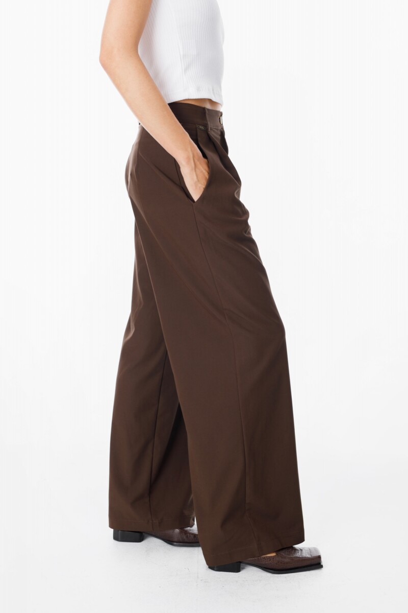 Pantalon Form Marron