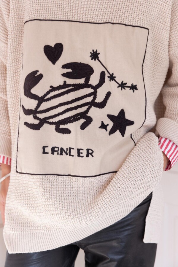 Sweater Cáncer crudo