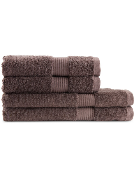 Toalla de baño KARLSTAD 70x140 marrón osc Toalla de baño KARLSTAD 70x140 marrón osc