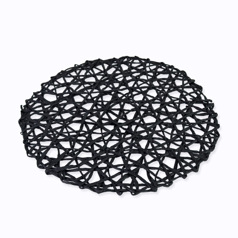INDIVIDUAL RED NEGRO 38CM Unica