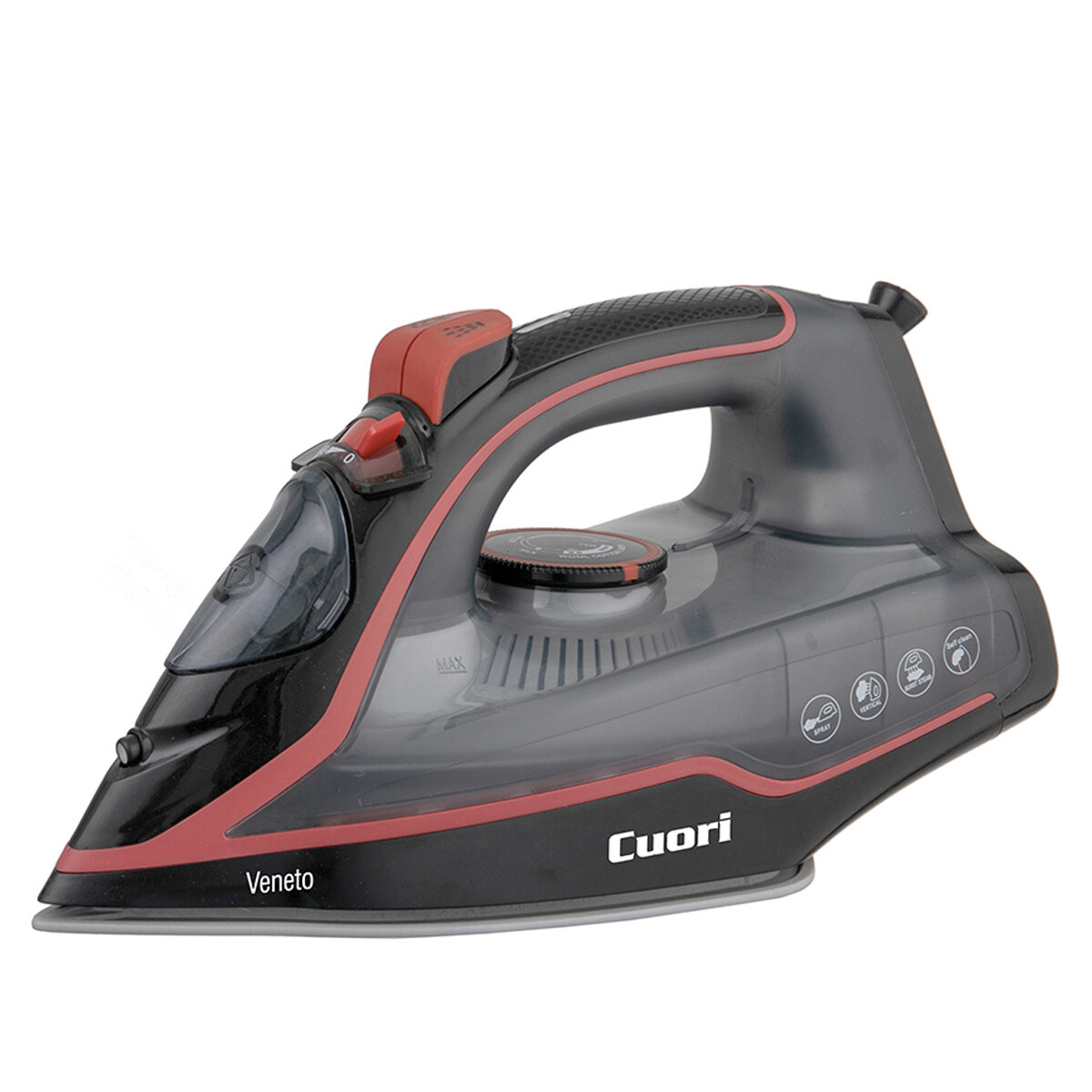 PLANCHA SECA VAPOR CUORI VENETO 2200W 